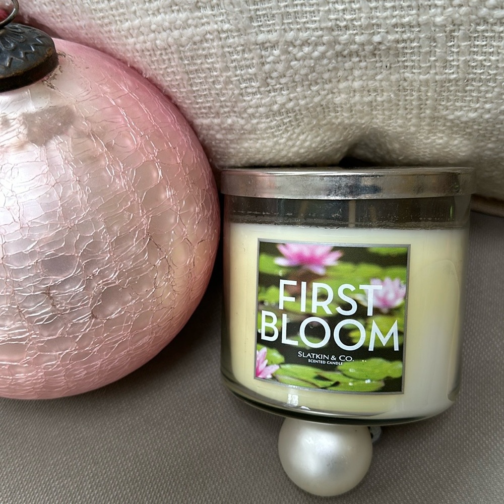 Bath And Body Works, Slatkin, & Company, scented candle NWT First bloom!